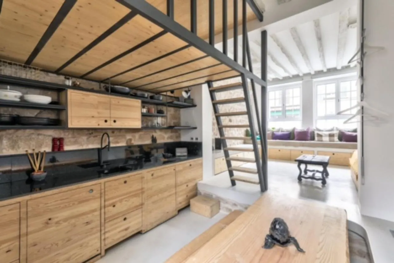 Loft In Pernety Lägenhet Paris