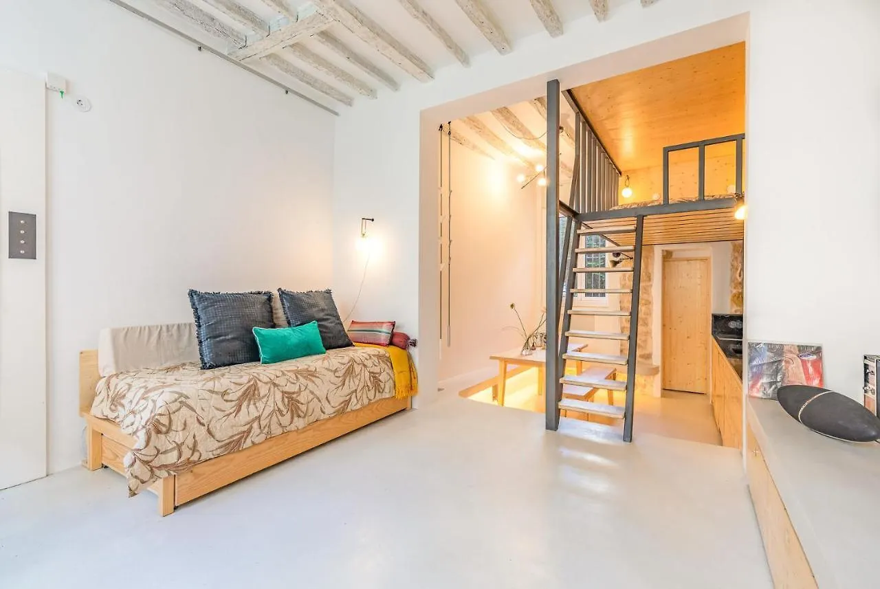 Loft In Pernety Lägenhet Paris